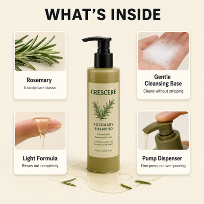 Crescere Rosemary Shampoo