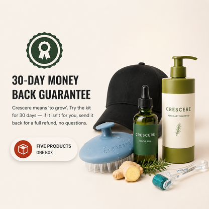Crescere The Full Set — 5-Piece Red Light & Scalp Care Routine
