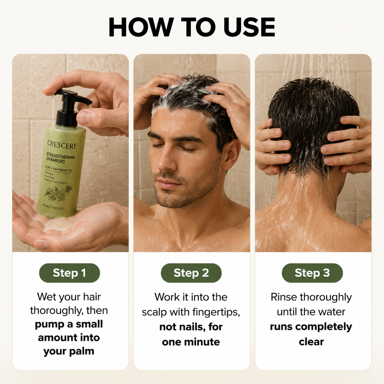 Crescere Rosemary Shampoo
